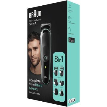 Tondeuse multi usages - BRAUN - MGK3441 - Fonctionnement sans fil - Neuf - Garantie fabricant