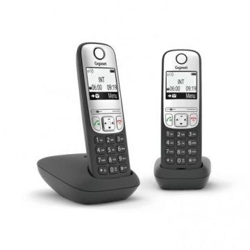 Téléphone analogique - GIGASET - A690 Duo - Haut-parleur - 100 entrées - Identification de l'appelant