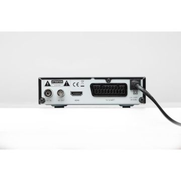 D2 DiffusionDécodeur TNT HD DVBT2 Full HD 1920*1080 Compatible H265 Noir