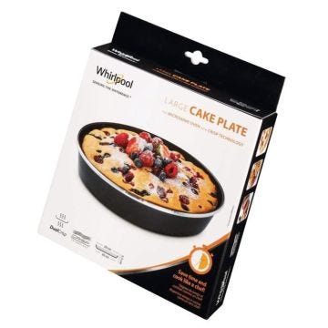 Plat Crisp à bord haut diam 280mm - WHIRLPOOL - Accessoires et entretien