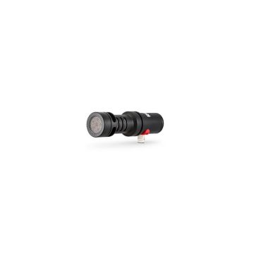 Microphone RODE VideoMic Me-L pour iPhone/iPad - Connecteur Lightning - Cardioide - Noir