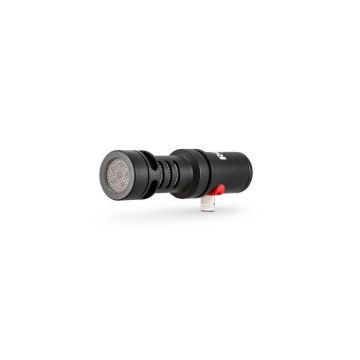 Microphone RODE VideoMic Me-L pour iPhone/iPad - Connecteur Lightning - Cardioide - Noir