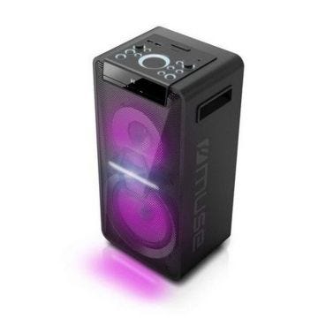 Haut-parleur Muse M-1920 DJ pour assistant personnel sans fil NFC et Bluetooth 2 voies - NEW ONE - Noir