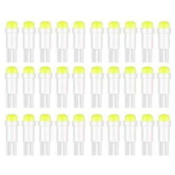Magnet 30 Ampoule de Rechange T5 Dôme - LED Qualité COD SMD 6500K - Voiture, Bateau, Tableau de bord, compteur de vitesse, Intérieur