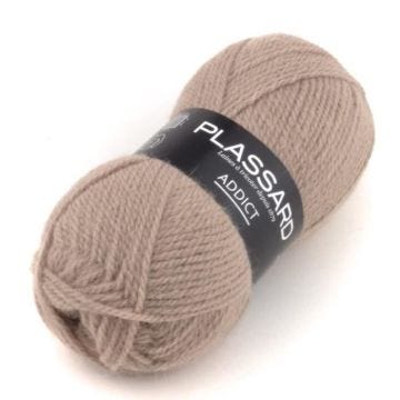 Laine Plassard Addict 80 Beige - Plassard - Laine Premier prix - Acrylique, Alpaga, Laine - Turquie