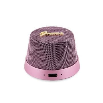 Enceinte Bluetooth 5.3 3W Compatible MagSafe avec Micro et Réducteur de Bruit Guess Rose