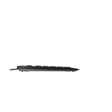Clavier CHERRY STREAM - USB - Français - Commutateur CHERRY SX - Noir