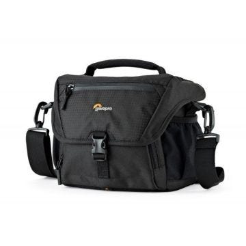 Sac à bandoulière - Lowepro - Nova 160 AW II - Polyester 600D - Protection intempéries - Noir