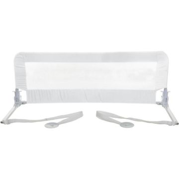 DREAMBABY Barrière de lit Extra large PHOENIX - Pliable et portable - L 110 x L 45,5 cm - Blanche