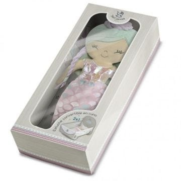 Poupée - Decuevas Toys - 20041 - Collection Ocean Fantasy - Rose - Peluche - Boîte colorée