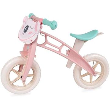Vélo Enfant - DE CUEVAS TOYS - Koala - Rose et Bleu - 2 Roues - 53 cm de Haut