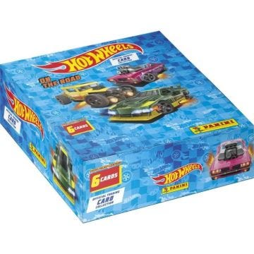 Boîte de Stickers - PANINI - Hot Wheels TC - 24 pochettes - 1 carte édition limitée - 144 stickers
