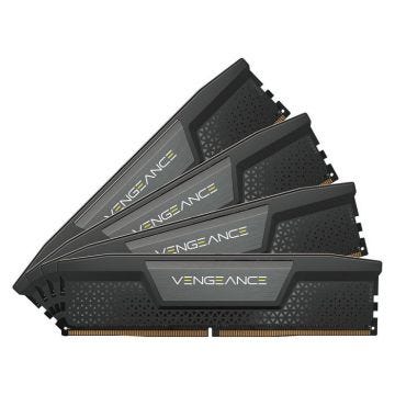 Corsair Vengeance DDR5 96 Go (4 x 24 Go) 6000 MHz CL30 - Noir - Kit Quad Channel 4 barrettes de RAM DDR5 PC5-48000 - CMK96GX5M4B6000