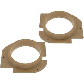 2 Entretoises Haut-Parleur Bois MDF 165mm - impregnees / vernies - Octavia