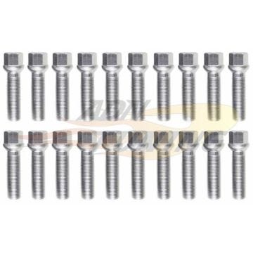 Pack de 20 Vis 14x150 - L2 50mm - Cle 17 - Portee Spherique - PGS