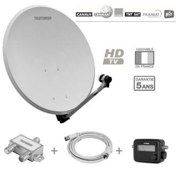 TELEFUNKEN T-S601TV Antenne extérieure pack réception Sat 1 TV