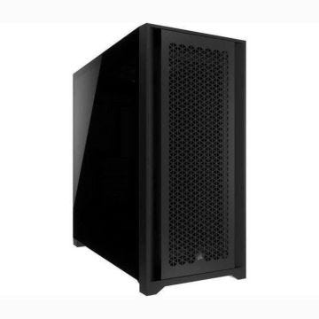 Boitier PC - CORSAIR - 5000D CORE AIRFLOW - ATX Moyen-tour - Panneau avant flux d'air optimisé - Noir - (CC-9011261-WW)