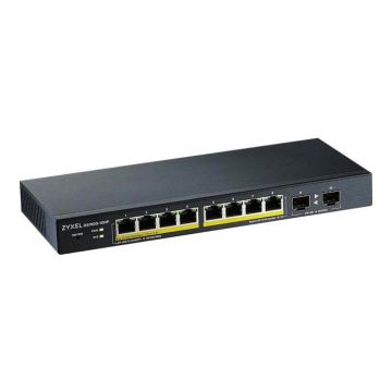 Commutateur - Zyxel - GS1900-10HP - 8 ports LAN - PoE - Sans ventilateur