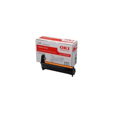 Kit tambour - OKI - 43870024 - Compatible C5850/C5950 - Noir - Capacité 20.000 pages