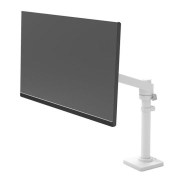 Ergotron NX bras de bureau mono-écran Blanc - Bras de bureau pour moniteur jusqu'à 34''