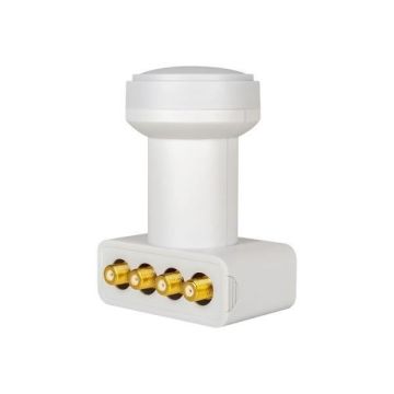 LNB Quad HD-Profi Bruit 0,1 dB Gain 60 dB