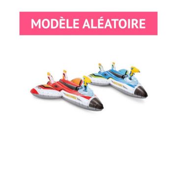 Avion gonflable - Intex - 117 x 117 cm - Vinyle - Pistolet à eau - 3 ans et plus