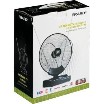Erard - Antenne TV / TNT d'intérieur parabolique