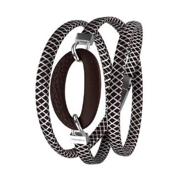 Bracelet Femme - PANAREA - Argent - Noir et argent