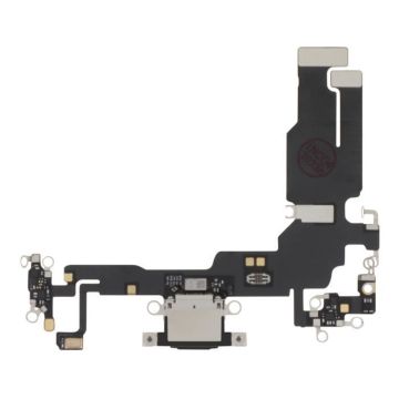 Connecteur de Charge pour Apple iPhone 15 - AVIZAR - Port USB C + Microphone Noir