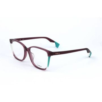 Lunettes de Vue Furla VFU579 54/16/135 0W48 SHINY TRANSPARENT MARC ACETATE WOMAN FUR FRAME VFU579 0W48 54 16 135
