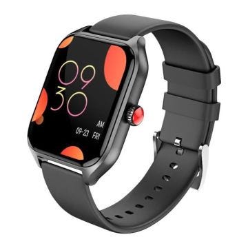 Montre Intelligente Fonction Appel Tracker d'Activité Écran 1.85'' Borofone Noir