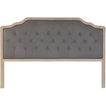Tête de lit - DKD Home Decor - Standard - Couleur gris - Bois de caoutchouc - 160 x 10 x 120 cm