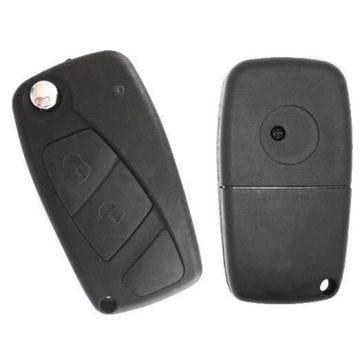 Coque de clé + lame compatible Fiat 2 boutons