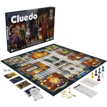 Cluedo Classic Refresh - Jeu de société de réflexion et stratégie - nouvelle version - Dès 8 ans