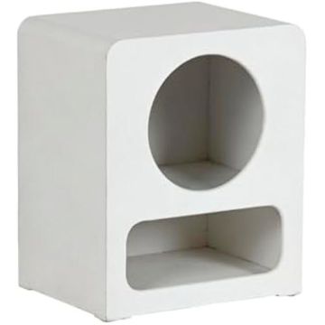 Table de Chevet - HOME ESPRIT - Multicolore - MDF - 40 x 30 x 48 cm - Design Contemporain