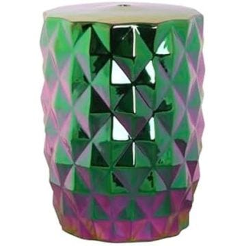 Table d'appoint - HOME ESPRIT - Multicolore - Porcelaine - 33 x 33 x 45 cm - Petit meuble complément Table d'appoint - HOME ESPRIT - Multicolore - Porcelaine - 33 x 33 x 45 cm - Petit meuble complément