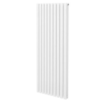 Radiateur à Colonne Ovale Chauffage Vertical Blanc 1600mm x 600mm