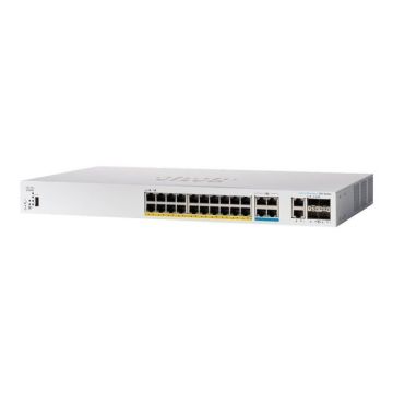 Switch réseau - Cisco - CBS350-24MGP-4X-EU - Managed - 24 ports - PoE+ 375W