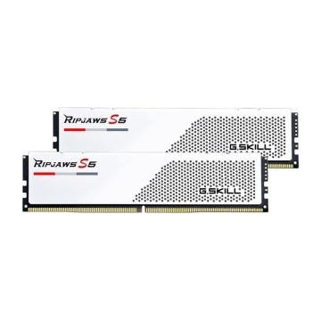 RAM - GSKILL - RipJaws S5 64 Go - DDR5 5600 MHz CL30 - Blanc