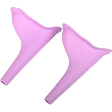 Urinoir Femme Pisse Debout Pipi Urinoir Portable Feminine Urinal Urine Voyage Réutilisable Silicone Pisse debout Urinoire