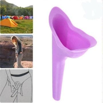PISSE DEBOUT URINOIR URINETTE FEMME PIPI FEMININ SILICONE SOUPLE REUTILISABLE ALIBA0107-12A1632