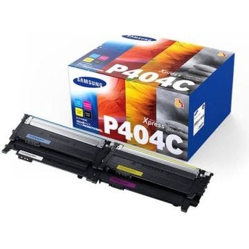 Samsung Pack de 4 Toner CLT-P404C Noir/Jaune/Cyan/Magenta