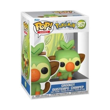 Figurine - Funko - Grookey - Amiibo - Vert - Garantie 2 ans