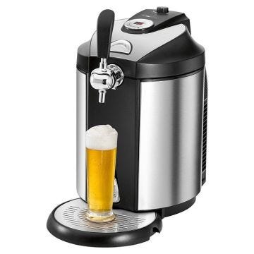 Tireuse à bière - CLATRONIC - BZ 3740 - 5 Litres - Acier inoxydable - Pression réglable