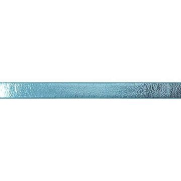 Bracelet Métallisé Bleu - MÉGACRÉA - Réglable - PU - 220 x 6 mm