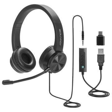 Casque - ADVANCE - Smarphonics 750 - Filaire - Résistant à la transpiration - Circum-aural
