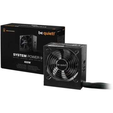 Alimentation - be quiet! - SYSTEM POWER 9 - 400W - 4 connecteurs PCIe - Ventilateur 120 mm