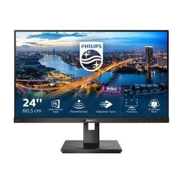 Écran PC - PHILIPS - 242B1/00 - 23.8 pouces - IPS - HDMI/DisplayPort/DVI/USB - FreeSync