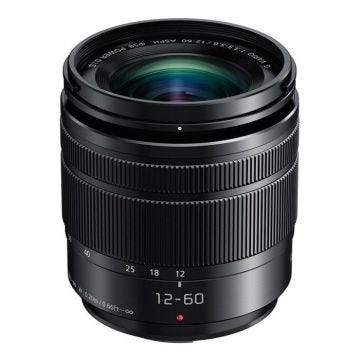 Panasonic Lumix 12-60mm F3.5-5.6 | Objectif Zoom Standard H-FS12060E ( 12mm, Stabilisé, Tropicalisé, équiv. 35mm: 24-120mm)