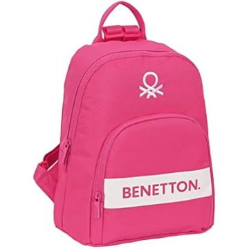 Mini sac à dos Benetton - SAFTA - Raspberry - Rouge